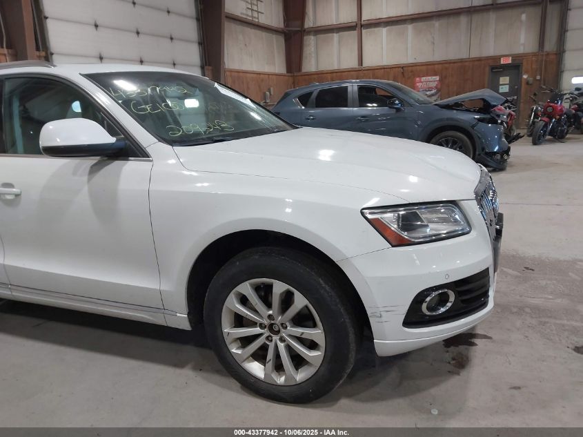 2014 Audi Q5 2.0T Premium VIN: WA1LFAFP6EA128342 Lot: 43377942