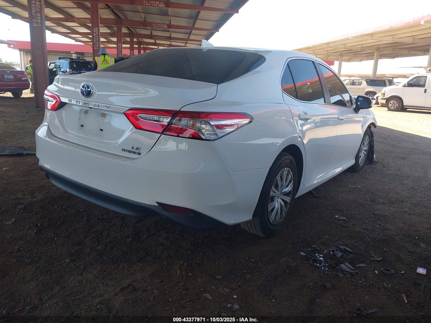 2019 TOYOTA CAMRY HYBRID LE - 4T1B31HK9KU516473