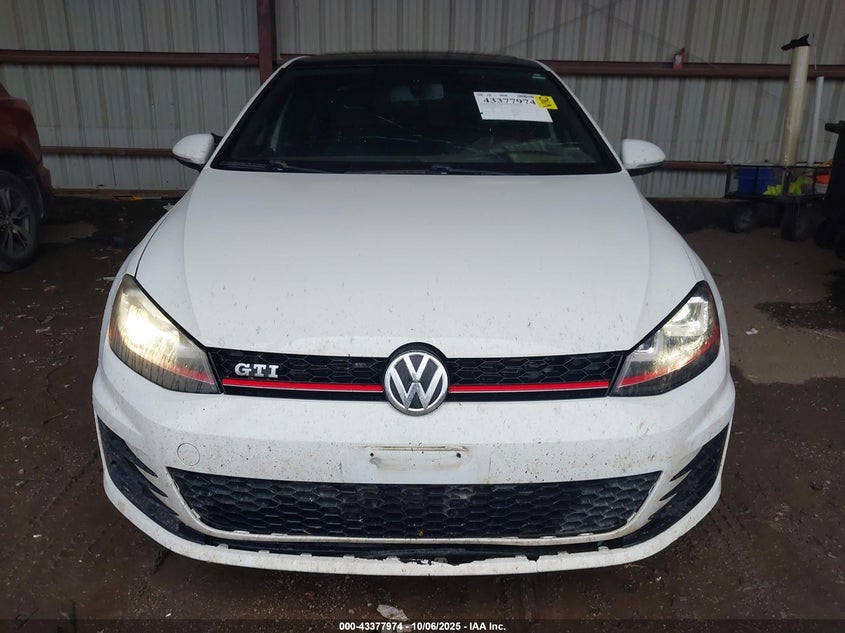 2015 VOLKSWAGEN GOLF GTI 2.0T AUTOBAHN 4-DOOR 3VW4T7AU2FM001995
