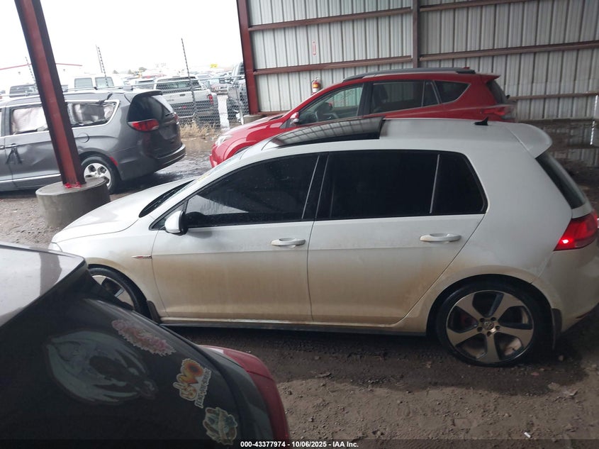2015 VOLKSWAGEN GOLF GTI 2.0T AUTOBAHN 4-DOOR 3VW4T7AU2FM001995
