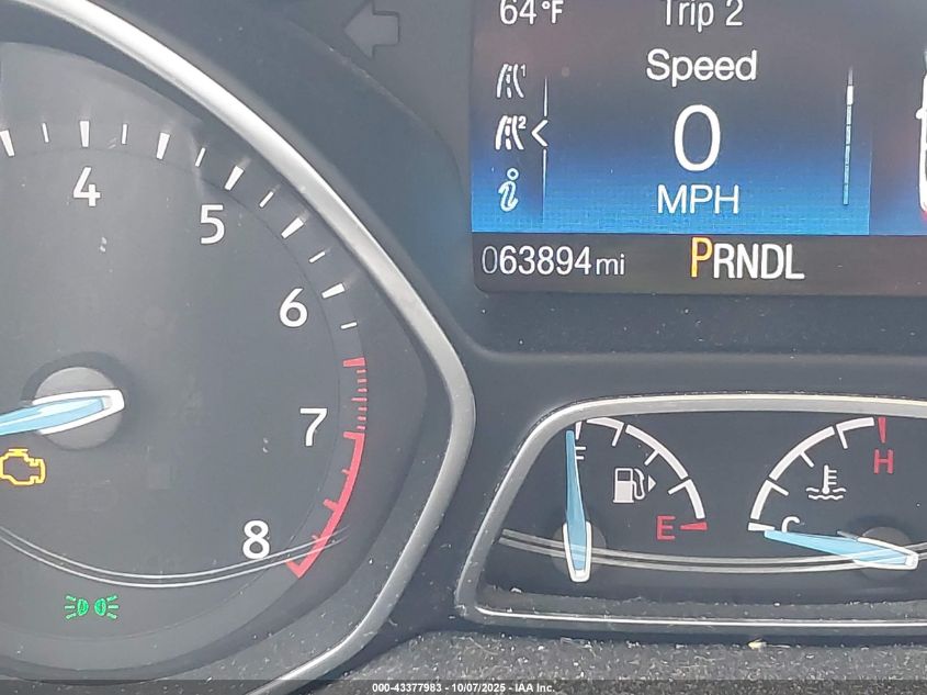 2018 Ford Focus Se VIN: 1FADP3F27JL287799 Lot: 43377983