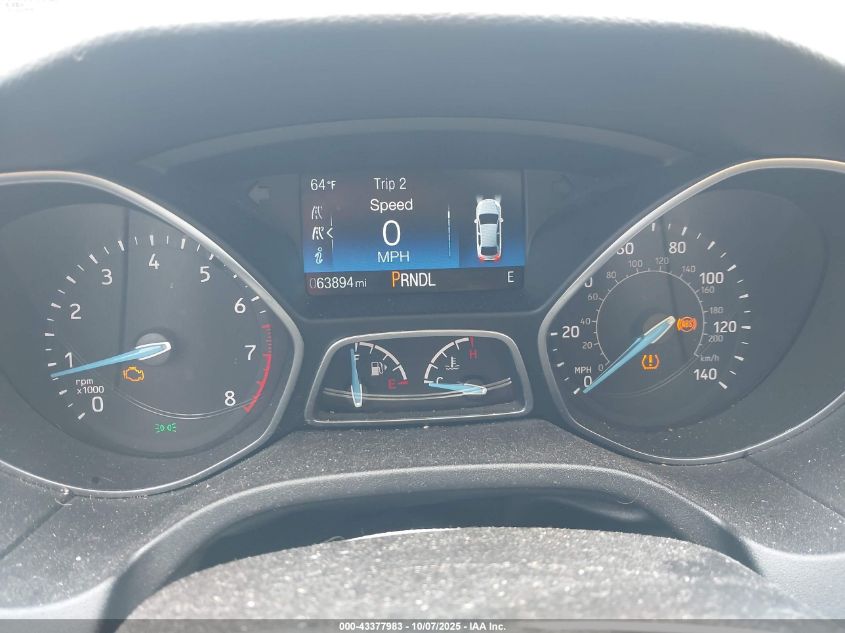 2018 Ford Focus Se VIN: 1FADP3F27JL287799 Lot: 43377983