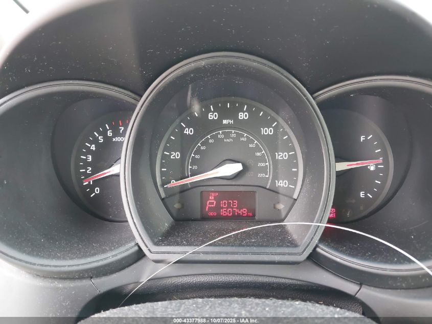 2012 Kia Rio5 Lx VIN: KNADM5A33C6092652 Lot: 43377988