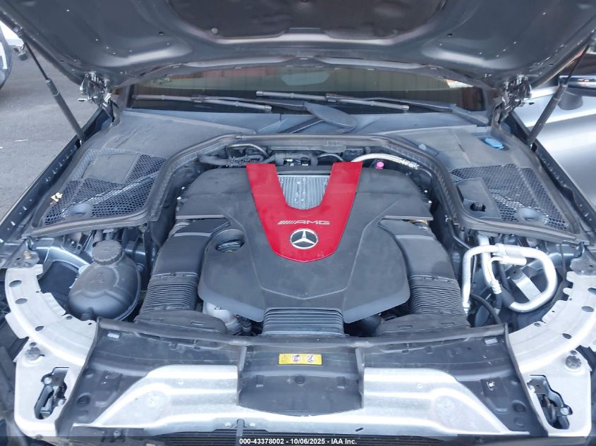 2017 Mercedes-Benz Amg C 43 4Matic VIN: WDDWK6EB9HF590165 Lot: 43378002