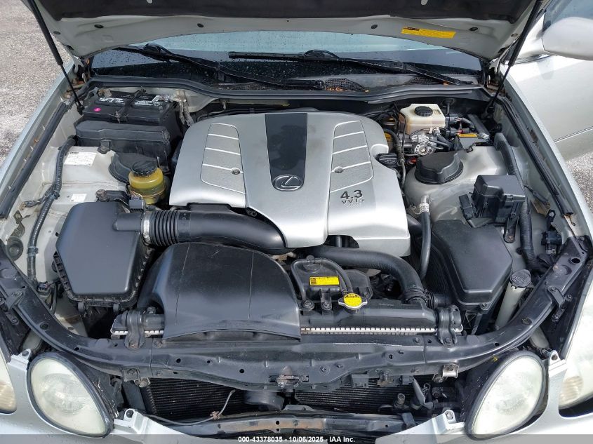 2003 Lexus Gs 430 VIN: JT8BL69S330013254 Lot: 43378035