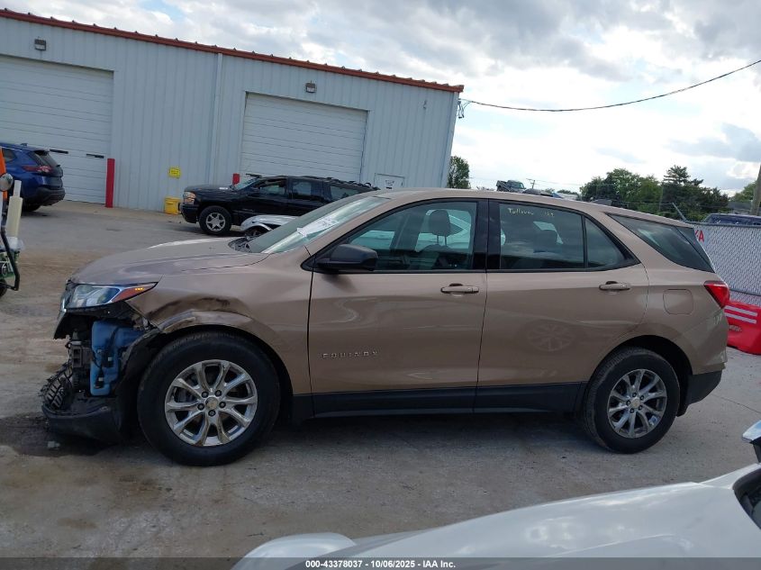 2019 Chevrolet Equinox Ls VIN: 2GNAXSEV0K6175740 Lot: 43378037