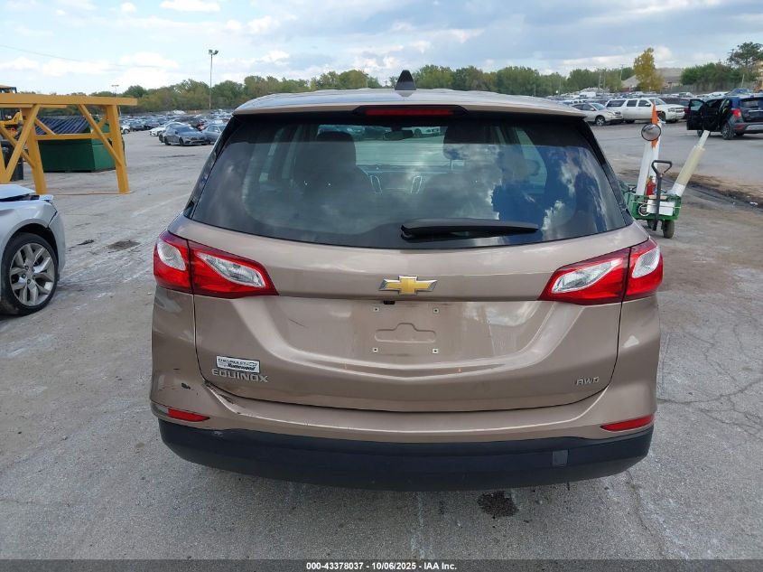 2019 Chevrolet Equinox Ls VIN: 2GNAXSEV0K6175740 Lot: 43378037