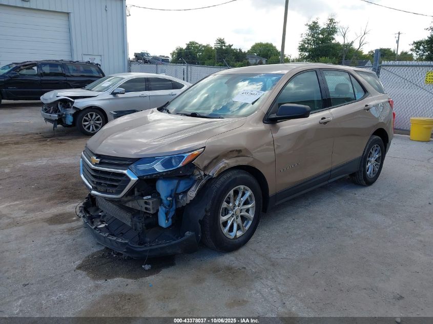 2019 Chevrolet Equinox Ls VIN: 2GNAXSEV0K6175740 Lot: 43378037