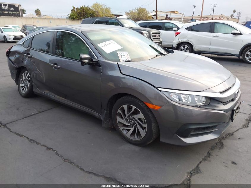 2017 Honda Civic Ex VIN: 2HGFC2F72HH535311 Lot: 43378056