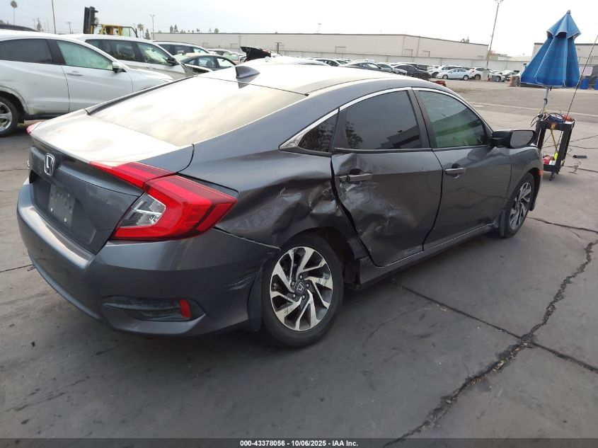2017 Honda Civic Ex VIN: 2HGFC2F72HH535311 Lot: 43378056