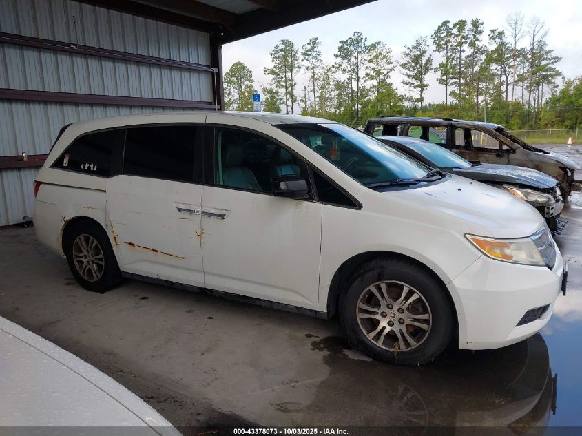 2011 Honda Odyssey Ex-L VIN: 5FNRL5H61BB040337 Lot: 43378073