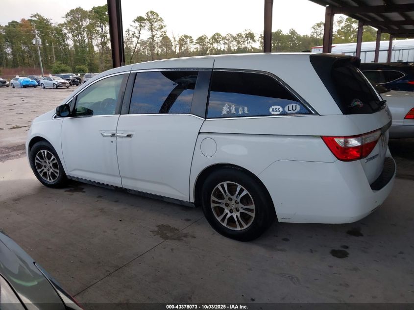 2011 Honda Odyssey Ex-L VIN: 5FNRL5H61BB040337 Lot: 43378073