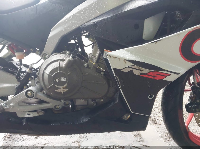 2025 APRILIA RS 457 ZD4XEUA08S6002430