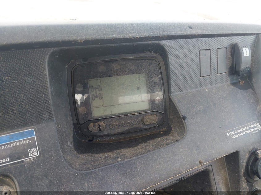 2020 KAWASAKI KAF820 M JKBAFSM16LB501376