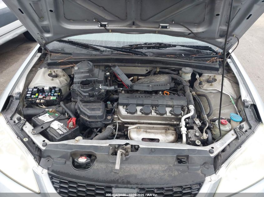 2005 Honda Civic Lx VIN: 1HGEM22515L067793 Lot: 43378100