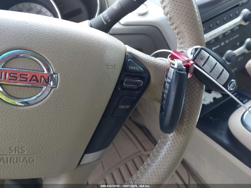 2009 Nissan Murano Sl VIN: JN8AZ18UX9W020231 Lot: 43378102