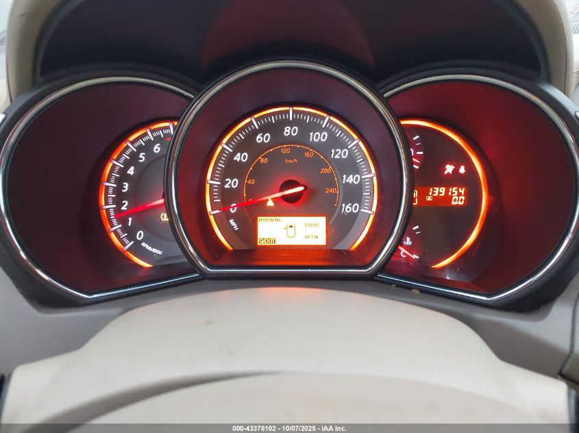 2009 Nissan Murano Sl VIN: JN8AZ18UX9W020231 Lot: 43378102