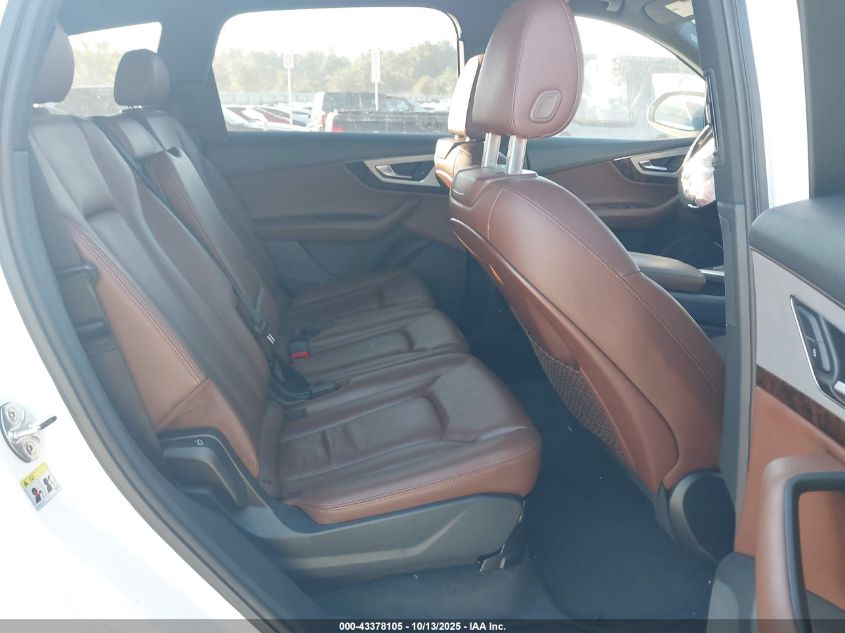2018 Audi Q7 2.0T Premium VIN: WA1AHAF75JD007778 Lot: 43378105