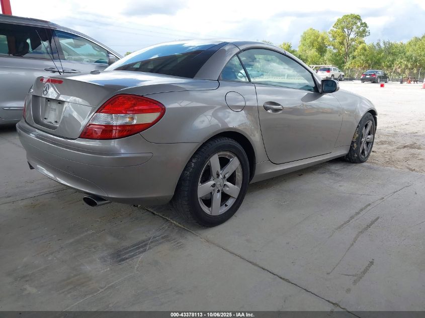 2006 Mercedes-Benz Slk 280 VIN: WDBWK54F06F118716 Lot: 43378113