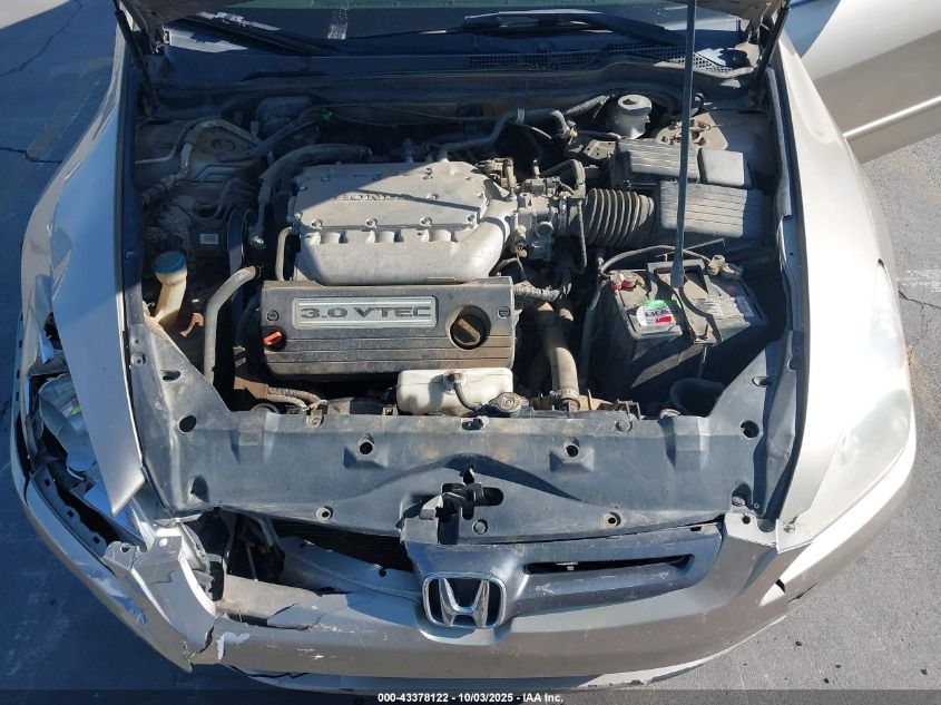 2003 Honda Accord 3.0 Ex VIN: 1HGCM66523A050163 Lot: 43378122