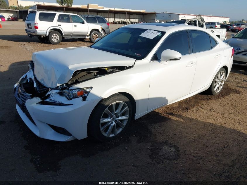 2014 Lexus Is 250 VIN: JTHBF1D28E5024810 Lot: 43378150