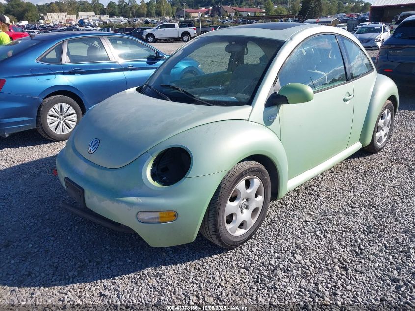 2002 Volkswagen New Beetle Gls Tdi VIN: 3VWCP21C22M403259 Lot: 43378156