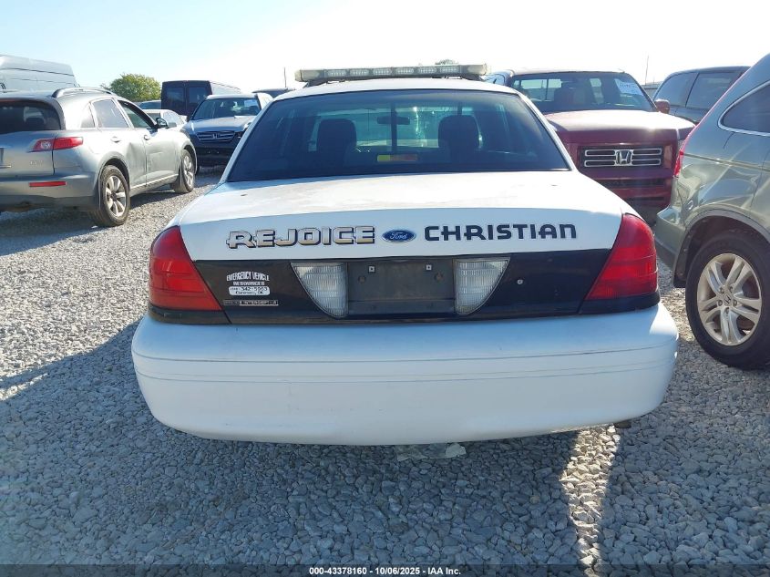 2006 Ford Crown Victoria Police/Police Interceptor VIN: 2FAFP71W66X103795 Lot: 43378160