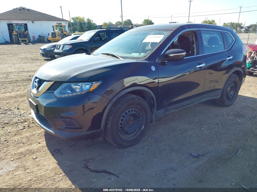 2015 NISSAN ROGUE S KNMAT2MV8FP565156