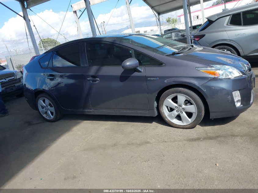 2011 Toyota Prius Four VIN: JTDKN3DU2B0270052 Lot: 43378199