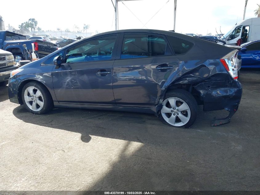 2011 Toyota Prius Four VIN: JTDKN3DU2B0270052 Lot: 43378199