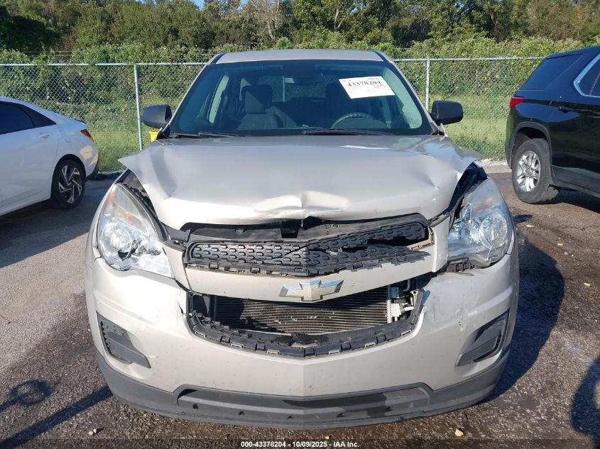 2012 Chevrolet Equinox Ls VIN: 2GNALBEK9C1257109 Lot: 43378204