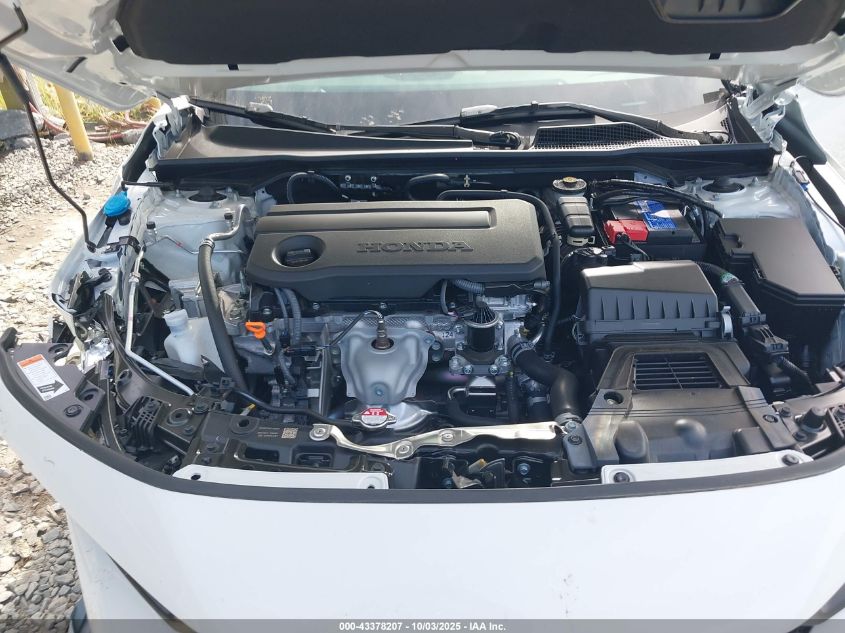 2025 Honda Civic Lx VIN: 2HGFE2F2XSH586089 Lot: 43378207