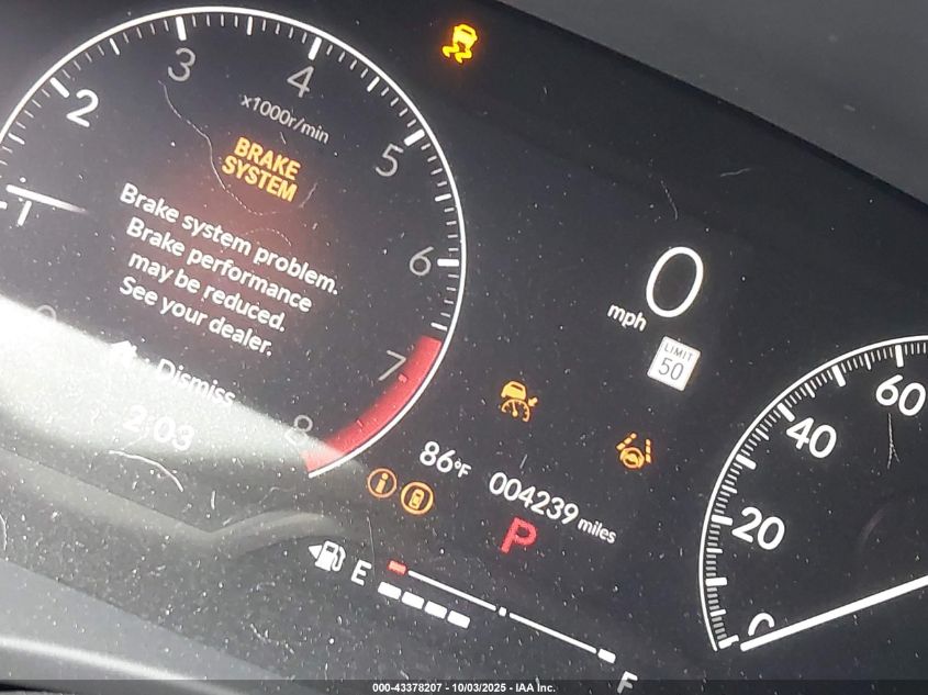 2025 Honda Civic Lx VIN: 2HGFE2F2XSH586089 Lot: 43378207