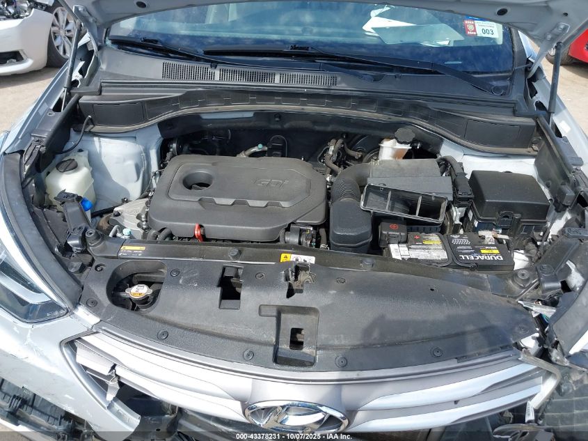 2017 Hyundai Santa Fe Sport 2.4L VIN: 5XYZU3LB5HG482531 Lot: 43378231