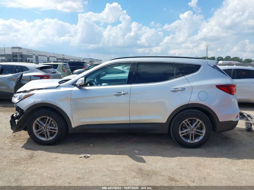 2017 Hyundai Santa Fe Sport 2.4L VIN: 5XYZU3LB5HG482531 Lot: 43378231