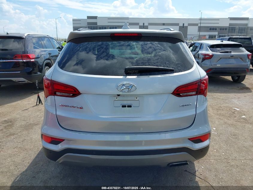 2017 Hyundai Santa Fe Sport 2.4L VIN: 5XYZU3LB5HG482531 Lot: 43378231