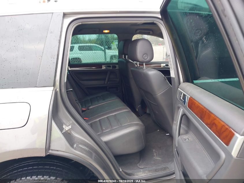 2008 Volkswagen Touareg 2 Vr6 Fsi VIN: WVGBE77L78D062014 Lot: 43378243