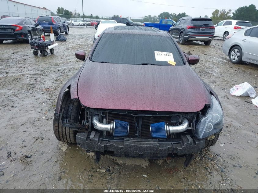 2010 Infiniti G37X VIN: JN1CV6AR5AM458189 Lot: 43378245