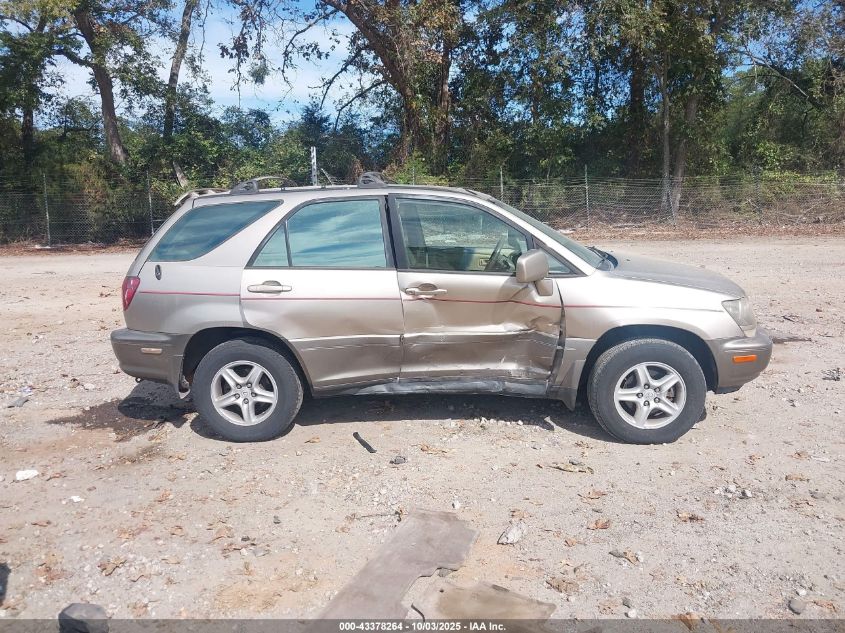 1999 Lexus Rx 300 VIN: JT6HF10U5X0075644 Lot: 43378264