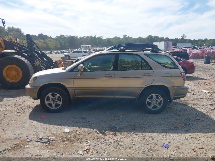 1999 Lexus Rx 300 VIN: JT6HF10U5X0075644 Lot: 43378264