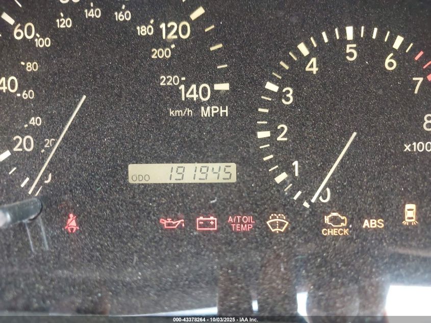 1999 Lexus Rx 300 VIN: JT6HF10U5X0075644 Lot: 43378264