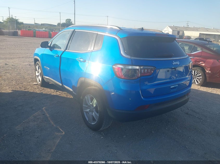VIN 3C4NJCBB6NT202368 2022 JEEP COMPASS LATITUDE FWD