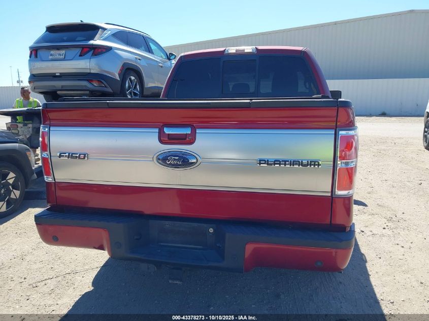 2013 Ford F-150 Platinum VIN: 1FTFW1CT7DFC41738 Lot: 43378273