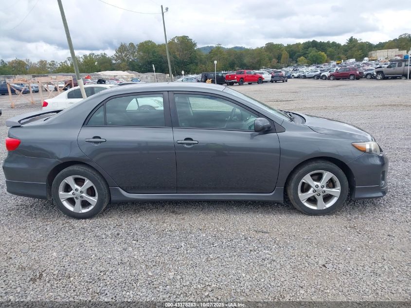 2013 Toyota Corolla S VIN: 2T1BU4EE2DC104378 Lot: 43378283