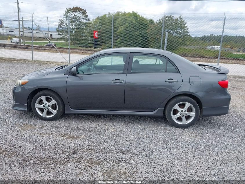 2013 Toyota Corolla S VIN: 2T1BU4EE2DC104378 Lot: 43378283