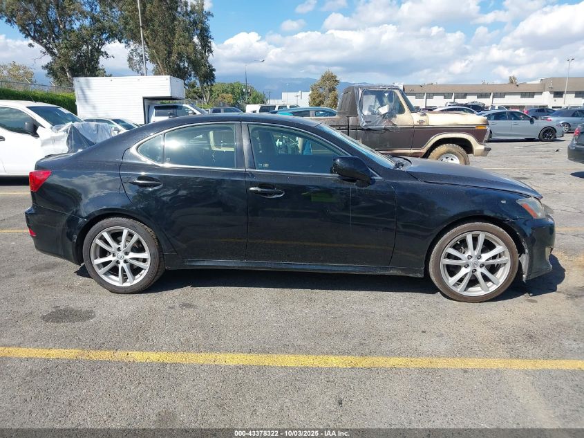 2007 Lexus Is 250 VIN: JTHBK262472027366 Lot: 43378322