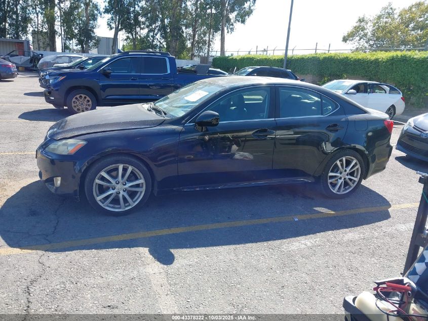 2007 Lexus Is 250 VIN: JTHBK262472027366 Lot: 43378322