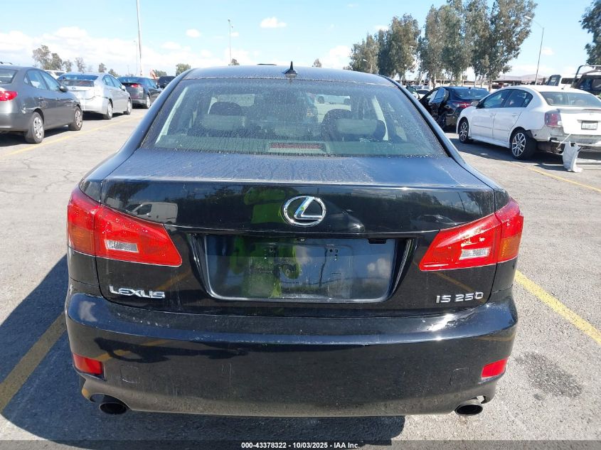 2007 Lexus Is 250 VIN: JTHBK262472027366 Lot: 43378322