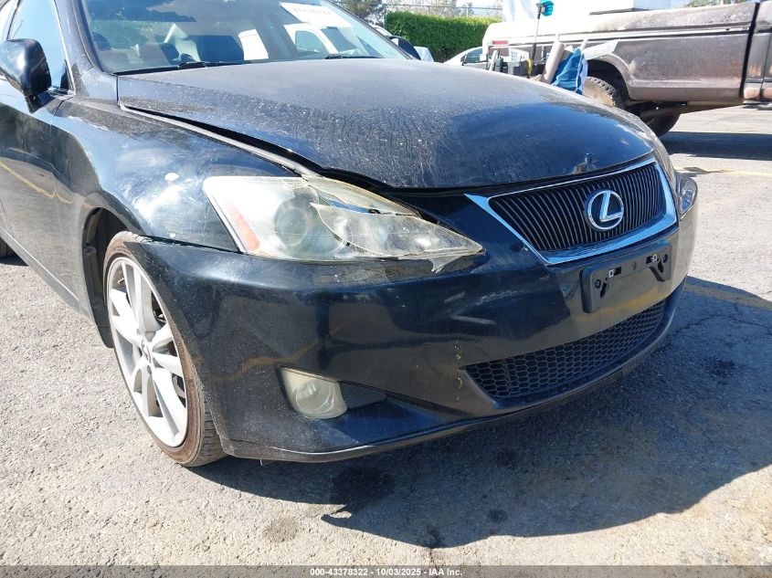 2007 Lexus Is 250 VIN: JTHBK262472027366 Lot: 43378322
