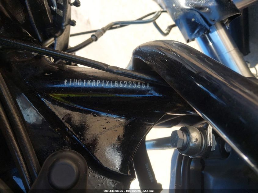 2020 Harley-Davidson Flhxs VIN: 1HD1KRP1XLB622386 Lot: 43378325